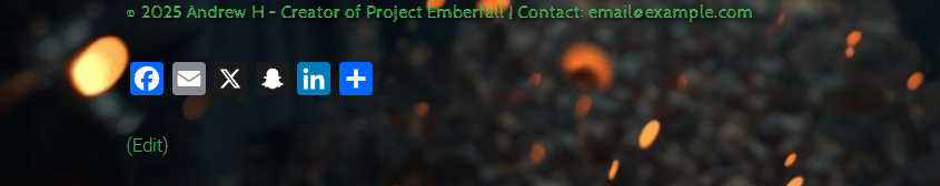 Social Media Buttons